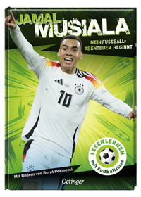 Buchcover von "Jamal Musiala: Mein Fußball-Abenteuer beginnt"
